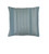 20" Denim Blue and Beige Woven Square Throw Pillow - IMAGE 1