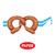 Unisex Pretzel Eyeglasses Costume Accessory - One Size - Club Pack of 144 - IMAGE 4