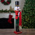 36" Red and Green Christmas Nutcracker Soldier with Horn - IMAGE 2