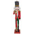36" Red and Green Christmas Nutcracker Soldier with Horn - IMAGE 3