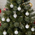 18ct Silver Splendor Shatterproof 4-Finish Christmas Ball Ornaments 1.25" (30mm)