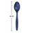 Club Pack of 288 Navy Blue Premium Heavy-Duty Plastic Party Spoons 6.75" - IMAGE 2