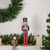 14" Red and Blue Christmas Nutcracker with Countdown Sign - IMAGE 2