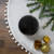 Jet Black Shatterproof Matte Christmas Ball Ornament 8" (200mm) - IMAGE 2