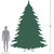 Full Buffalo Fir Artificial Christmas Tree - 12' - Unlit - IMAGE 4