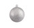 Holographic Glitter Silver Commercial Shatterproof Christmas Ball Ornament 10" (250mm) - IMAGE 1