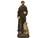 12" St Francis of Assisi with Wolf and White Doves Religious Figure - IMAGE 1
