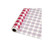 Pack of 6 Red and White Gingham Disposable Banquet Party Table Cloth Rolls 100' - IMAGE 2