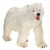 52.25" White and Red Handcrafted Extra Soft Plush Polar Bear Stuffed Animal - IMAGE 1