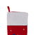 20.5" Red and White Embroidered Snowman with Glitter Christmas Stocking - IMAGE 6