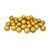 Shatterproof Matte Christmas Ball Ornaments 3.25" (80mm) - Vegas Gold - 32ct - IMAGE 1