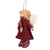 4.25" Red and White Angel with Wings Hanging Christmas Ornament - IMAGE 2