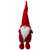 Standing Santa Polka Dot Gnome Christmas Figurine - 16" - Red and Gray - IMAGE 2