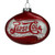 3" Red Pepsi Cola Snow Filled Glass Christmas Ornament - IMAGE 1