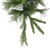 36" Ashcroft Cashmere Pine Artificial Christmas Teardrop Swag, Unlit - IMAGE 4