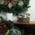 7.25" Winter Glitter Pine, Berry, Star and Floral Frosted Votive Candle Holder - IMAGE 3