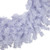 White Crystal Spruce Small Artificial Christmas Wreath - 20" - Unlit - IMAGE 6