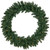 Pre-Lit Buffalo Fir Artificial Christmas Wreath - 36-Inch, Warm White LED Lights - IMAGE 1