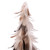 Layered Feather Cone Tree Christmas Decoration - 15.5" - Brown and Gray - IMAGE 3