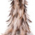 Layered Feather Cone Tree Christmas Decoration - 15.5" - Brown and Gray