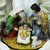 12" Guardian Angel and the Holy Family Nativity Scene Christmas Table Top Decoration - IMAGE 2