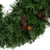 Dakota Red Pine Artificial Christmas Wreath with Pine Cones - 24" - Unlit - IMAGE 4