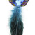 10" Purple and Gold Regal Peacock with Jewel Hanging Tassel Christmas Ornament - IMAGE 4