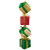 45" Lighted Stacked Gift Boxes Tower Outdoor Christmas Decoration - IMAGE 2