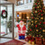 LED Lighted Waving Santa Claus Commercial Grade Acrylic Outdoor Christmas Decoration - 2' - IMAGE 3