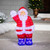 LED Lighted Waving Santa Claus Commercial Grade Acrylic Outdoor Christmas Decoration - 2' - IMAGE 1