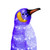LED Lighted Commercial Grade Acrylic Penguin Outdoor Christmas Decoration - 18" - IMAGE 4