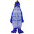 LED Lighted Commercial Grade Acrylic Penguin Christmas Outdoor Decoration - 18" - Polar White Lights - IMAGE 3