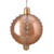 LED Lighted Cascading Sphere Christmas Ball Ornament - 5" - Copper Brown - IMAGE 1