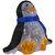 12" LED Lighted Commercial Grade Acrylic Baby Penguin Christmas Display Decoration