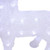 LED Lighted Reindeer Commercial Grade Acrylic Outdoor Christmas Decoration - 15" - IMAGE 6