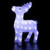 LED Lighted Reindeer Commercial Grade Acrylic Outdoor Christmas Decoration - 15"