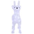 15" LED Lighted Reindeer Commercial Grade Acrylic Outdoor Christmas Decoration