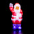 LED Lighted Commercial Grade Acrylic Waving Santa Claus Outdoor Christmas Decoration - 14" - IMAGE 3