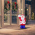 Lighted Commercial Grade Acrylic Waving Santa Claus Christmas Outdoor Decoration - 14" - IMAGE 4
