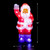 LED Lighted Commercial Grade Acrylic Waving Santa Claus Outdoor Christmas Decoration - 14" - IMAGE 5