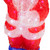 LED Lighted Commercial Grade Acrylic Waving Santa Claus Outdoor Christmas Decoration - 14"