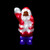 Lighted Commercial Grade Acrylic Waving Santa Claus Christmas Outdoor Decoration - 14" - IMAGE 2