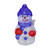 15" Lighted Commercial Grade Acrylic Snowman Christmas Display Decoration - IMAGE 1