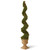 60 Artificial Two-Tone Green Cedar Spiral Tree with Urn Style Pot - IMAGE 1
