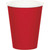 Club Pack of 96 Classic Fire Engine Red Disposable Paper Drinking Party Tumbler Cups 9oz. - IMAGE 1