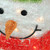 38" Lighted White and Red Tinsel Snowman with Wreath Outdoor Christmas Decoration - IMAGE 3