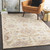 12' x 15' Octavia Antique White, Brown and Grey Hand Tufted Wool Area Throw Rug - IMAGE 2
