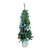 4' Green Potted Two-Tone Pine Pencil Artificial Christmas Tree - Unlit - IMAGE 1