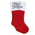 19" Red and White Embroidered Halo "Good Doggie" Christmas Stocking with Cuff - IMAGE 1