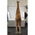 Handcrafted Large Giraffe Plush Ride-On - 8' - Brown and Beige - IMAGE 1